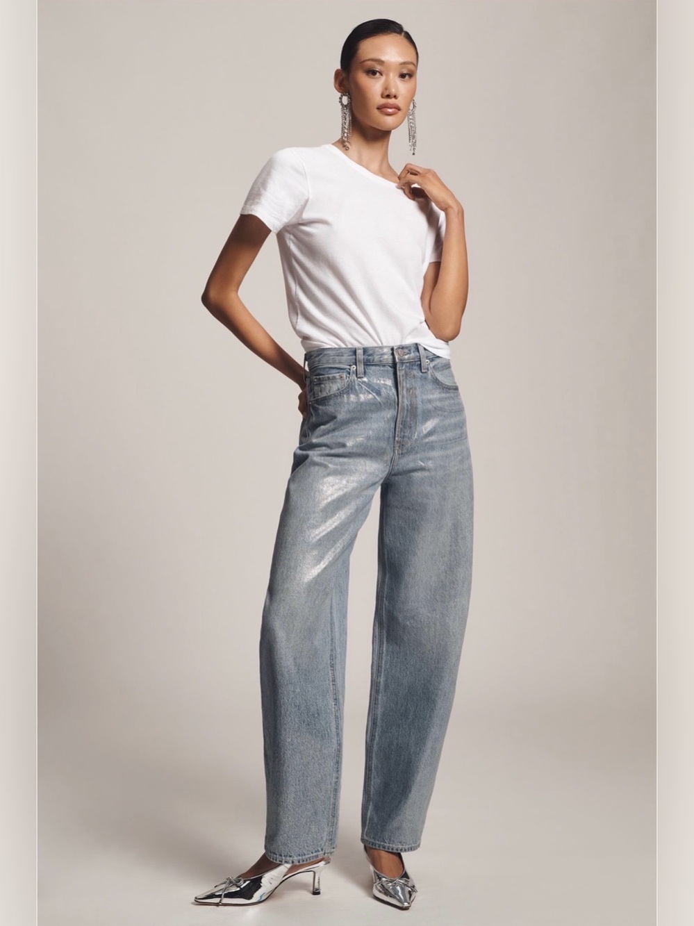 Pistols Wes High-Rise Barrel Jeans